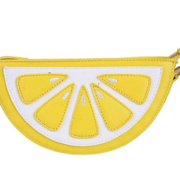 Handbags - Lemon Clutch/Crossbody Purse